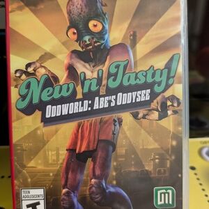 Oddworld: Abe's Oddysee New 'n' Tasty GAME AND CASE